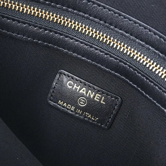 Chanel Black Satin Clutch Bag 115645 - Picture 8 of 9